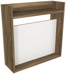 ASIR GROUP Íróasztal Laptop - White, Walnut