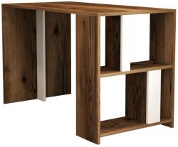 ASIR GROUP Íróasztal Lima - Diós, Fehér