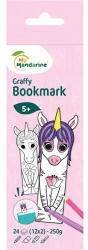 Pátria Papír Kreatív Színező Avenue Mandarine Graffy Könyvjelző Unikornisok