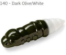 FishUp Pupa Dark Olive/White 1, 2 (32 mm) 10db Plasztik Csali