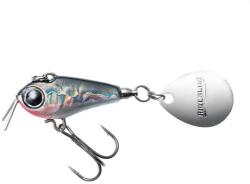 Tiemco Riot Blade 25 mm 9g 03 Holo Silver Black spinnertail