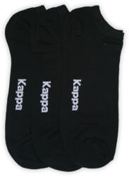  Kappa Unisex Pamut Titokzokni - 3 Pár/Csomag, Fekete, 42-44