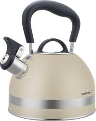 Kinghoff KH-1854 Teáskanna, Sípszóval - 1.8L - Bézs (KH-1854) (KH-1854)
