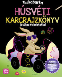 Móra Könyvkiadó Tarkabarka Húsvéti Karcrajzkönyv - Játékos Feladatokkal