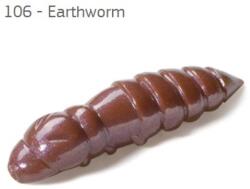 FishUp Pupa Earthworm 38 mm 8db Plasztik Csali