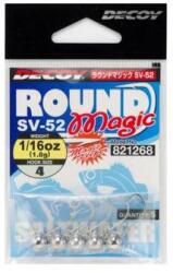 Decoy SV-52 Round Magic #6 1, 4gr Jigfej 5 db/csg