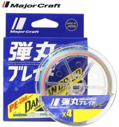 Major Craft Dangan Braid X4 150m #1.2 20lb Multicolor fonott zsinór