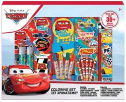 Luna Luna: Verdák 30db-os színező szett zsírkrétával, filctollal és matricákkal