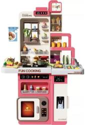Man Yuk Toys Set bucătărie de lux pentru copii cu lumini, 91 piese (938B) Bucatarie copii