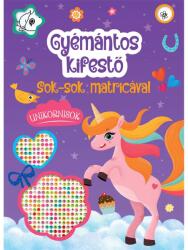 Napraforgó Könyvkiadó Gyémántos kifestő - Unikornisok - fizz