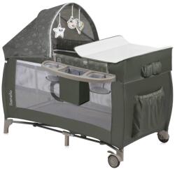 Lionelo - Utazóágy SVEN PLUS bézs-olíva 5903771720762 (LN0326)