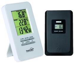 Somogyi Home vezeték nélküli külső-belső hőmérő ébr. órával, 60 m hatótáv. , külső jeladó, max. /min. ért. kijelzése HC 11 (HC 11)