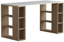 ASIR GROUP Íróasztal Colmar - White, Oak