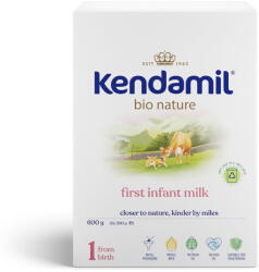 Kendamil BIO Nature 1 tejalapú anyatej-helyettesítő tápszer 0 hó+ (600 g)