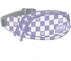 Derform Backup 2000-es Évek Kétzsebes Övtáska - Lila-Fehér Kockás, TBB6A29
