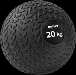 Rebel Kis súlylabda rehabilitációs edzésekhez Slam Ball 23cm 20kg, REBEL ACTIVE (RBA-3108-20)