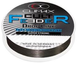 Climax Cult Feeder Fast Sinking Braid Droplink 10m 0.21mm 10.6kg Dark Grey fonott előkezsinór - fizz - 991 Ft