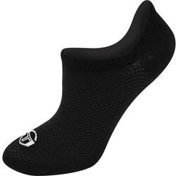 Exity Sergio Tacchini Footies Légáteresztő Pamut Titokzokni - 3 Pár/Csomag, Fekete, 43-46