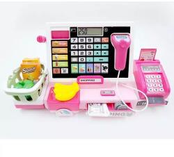 Man Yuk Toys Elektromos pénztárgép - rózsaszín (818-379) - jatekbolt