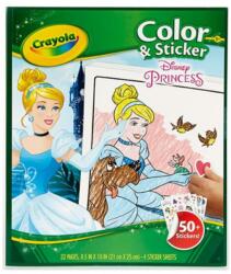 Crayola Disney Hercegnők: Kifestő matricával - Crayola
