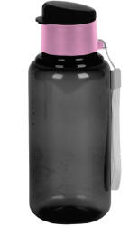 PASO műanyag Kulacs - Fekete, Pink PPBP-3030