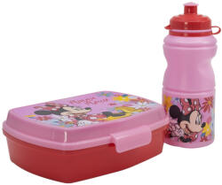 Exity Disney Minnie Egér Műanyag Szendvicsdoboz + Kulacs Szett