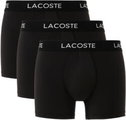 Lacoste Pantali scurți pentru bărbați Microfiber Trunks 3-Pack Black M
