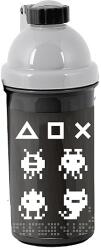 PASO Műanyag Kulacs - White Pixel
