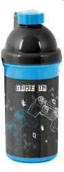 PASO Gamer Műanyag Kulacs - Game On
