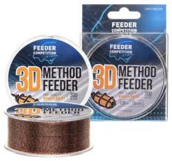 Carp Zoom 3D Method Feeder 300m 0, 23mm 3D hatású monofil zsinór
