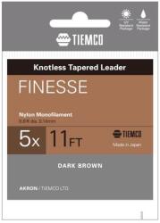 TIEMCO Finesse Tapered Leader 11ft 3X vékonyodó legyező előkezsinór