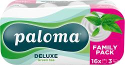 Paloma WC Papír Deluxe Care 3 Rétegű 16 Tekercs Zöld Tea