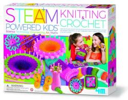 4M Kit stiintific - Tricotat si Crosetat, STEAM Kids (4M-05539) - ookee