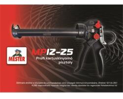 MESTER Mester MP12-25 Profi kartuskinyomó pisztoly (O2MP1225)