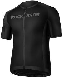 Rockbros 15120002006 rövid ujjú kerékpáros mez XXXL - fekete
