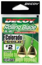 Decoy BL-8G Colorado Gold 3 Spinner Blade Forgóval 2 db/csg