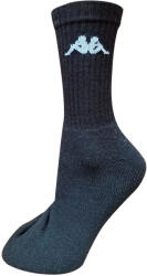 Exity Kappa Pamut Sportzokni - 3 Pár/Csomag, Fekete, 43-46