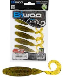 Biwaa TailGunR Curly 2, 5" 6, 3 cm Watermelon Red 004 Gumihal 8 db/csg