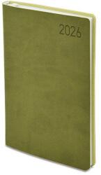 TopTimer Határidõnapló TOPTIMER Madeira M012 B/6 heti fehér lapos zöld-zöld 2026 (T012M-066) - tonerpiac