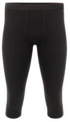 Aclima WarmWool 3/4 Longs Men Colanți 3/5 Jet Black XL