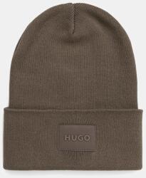 HUGO pamut sapka zöld, 50551508 - zöld Univerzális méret - answear - 22 990 Ft