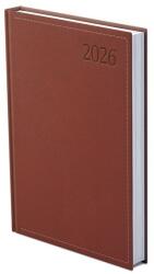 TopTimer Határidõnapló TOPTIMER Traditional T022 B/6 napi fehér lapos bordó 2026 (T022T-002) - tonerpiac