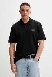 HUGO pamut póló - fekete L - answear - 26 390 Ft