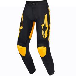 Alpinestars Pantaloni motocross Alpinestars Racer Riway galben-negru (AIM171-0281)