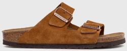 Birkenstock papucs velúrból Arizona barna, női, 1027162 - barna Női 36