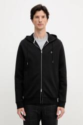 HUGO BOSS felső fekete, sima, kapucnis, 50520303 - fekete M