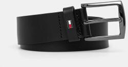Tommy Hilfiger bőr öv fekete, férfi, AM0AM13536 - fekete 80