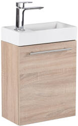 Leziter Mobilier de baie fantastic, cu lavoar, în culoarea stejarului Sonoma (FANTASTIC40ASTST)