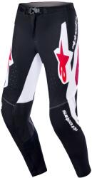 Alpinestars Pantaloni motocross Alpinestars Supertech Pro Vista negru-roșu-alb (AIM171-0288)