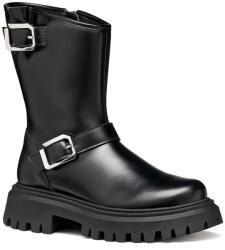 Geox gyerek bakancs MAQUINNENS fekete, J56M6A. 000CN - fekete 34